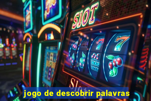 jogo de descobrir palavras